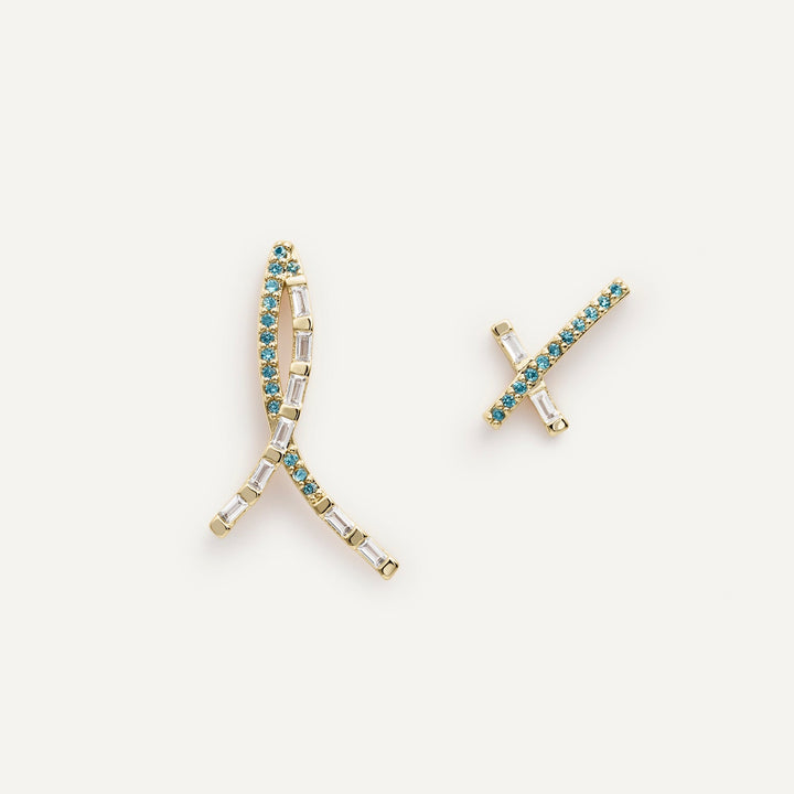 PENDIENTES ASIMÉTRICOS XIOMARA