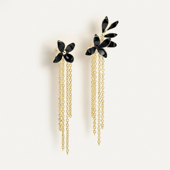ASYMMETRISCHE BLACK LOTUS OORRINGEN