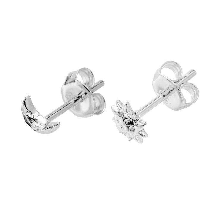 L´ECLIPSE ASIMMETRISCHE ZILVER OORBELLEN