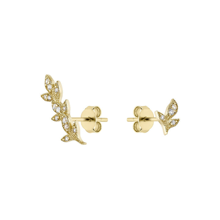 ASYMMETRISCHE OORBELLEN GOLDENLEAVES