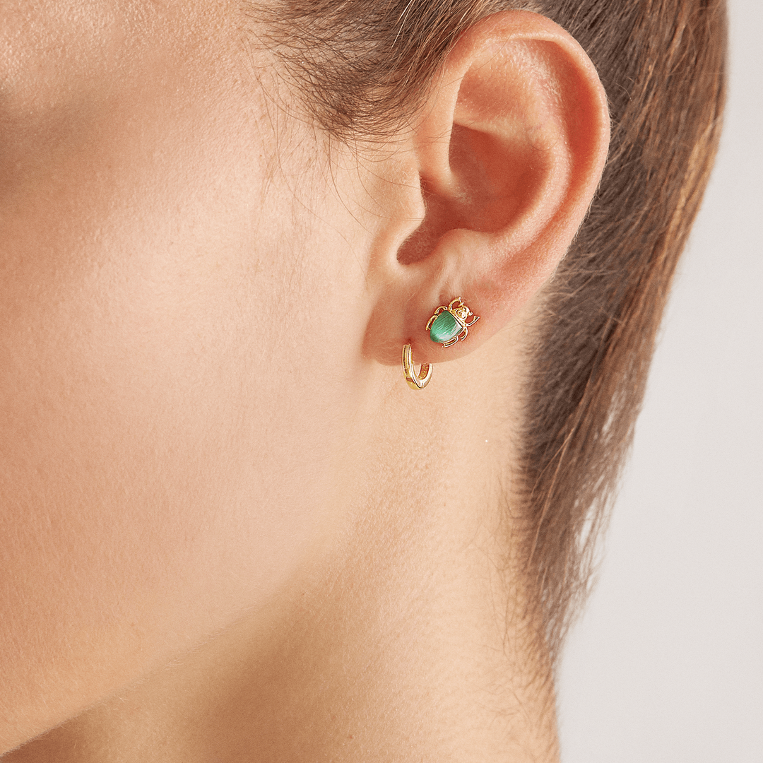PIERCING ARO PLATA KAIRA - Blissou Jewelry