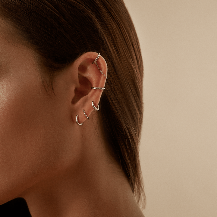EAR CUFF PLATA EYRA - Blissou Jewelry