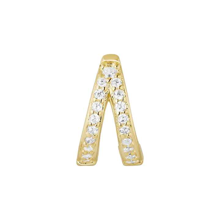 PENDIENTE PIERCING ARO ORO AMARILLO MAGNOLIA