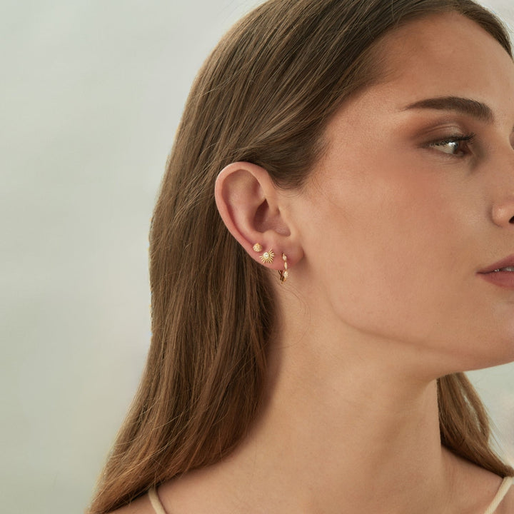 PENDIENTE PIERCING ROCK PUNCH