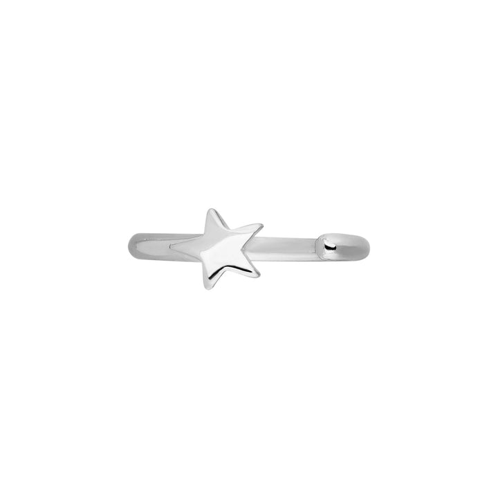 SILBER PIERCING OHRRING STERN-MINIMALIST RING