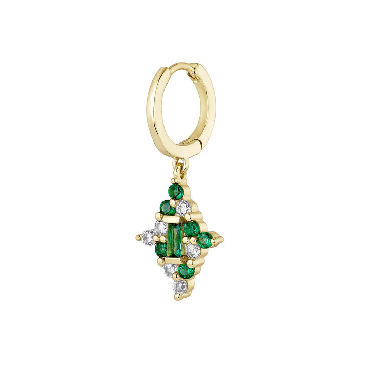 PIERCING-Ohrring Ring Barock Vintage