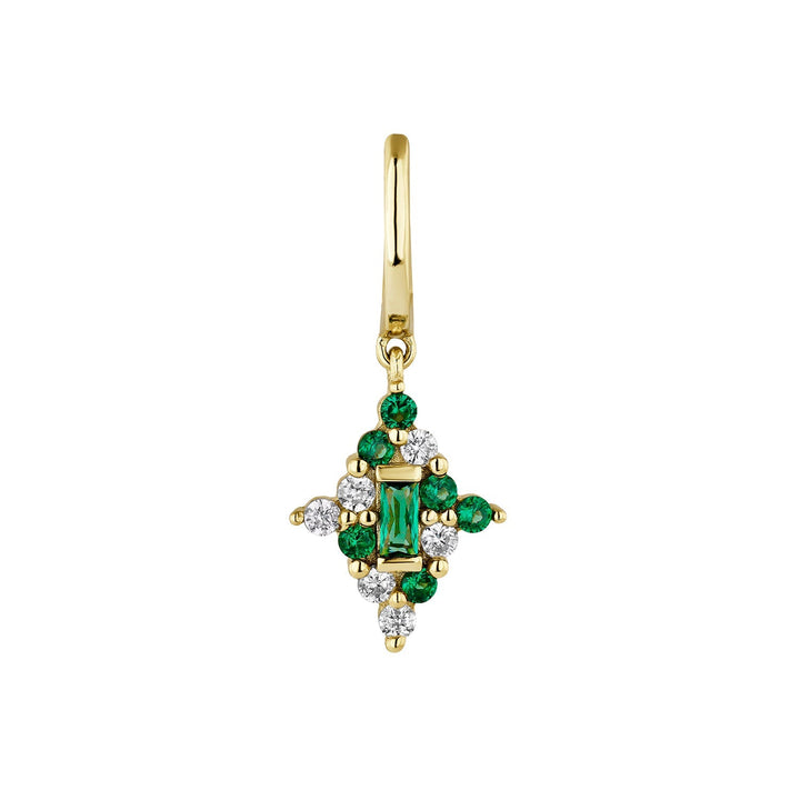 PIERCING-Ohrring Ring Barock Vintage