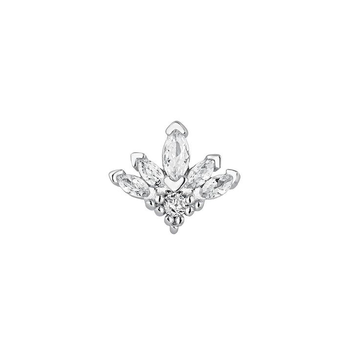 ORECCHINO PIERCING IN ARGENTO MAHER