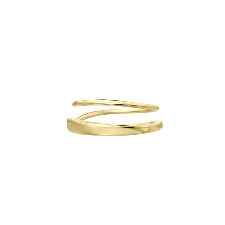 Ohrring Piercing Ring Double Twist  