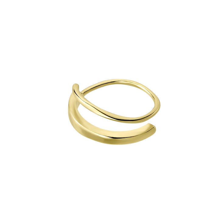 Ohrring Piercing Ring Double Twist  