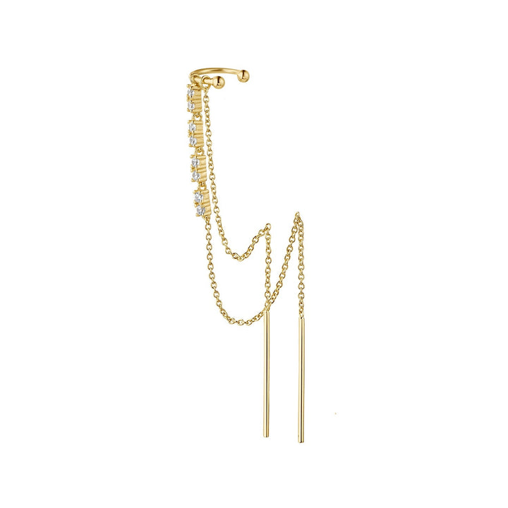 MULTIPLE GOLD PIERCING EARRING GERALDINE