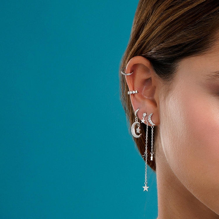 PENDIENTE PIERCING PLUIE D&