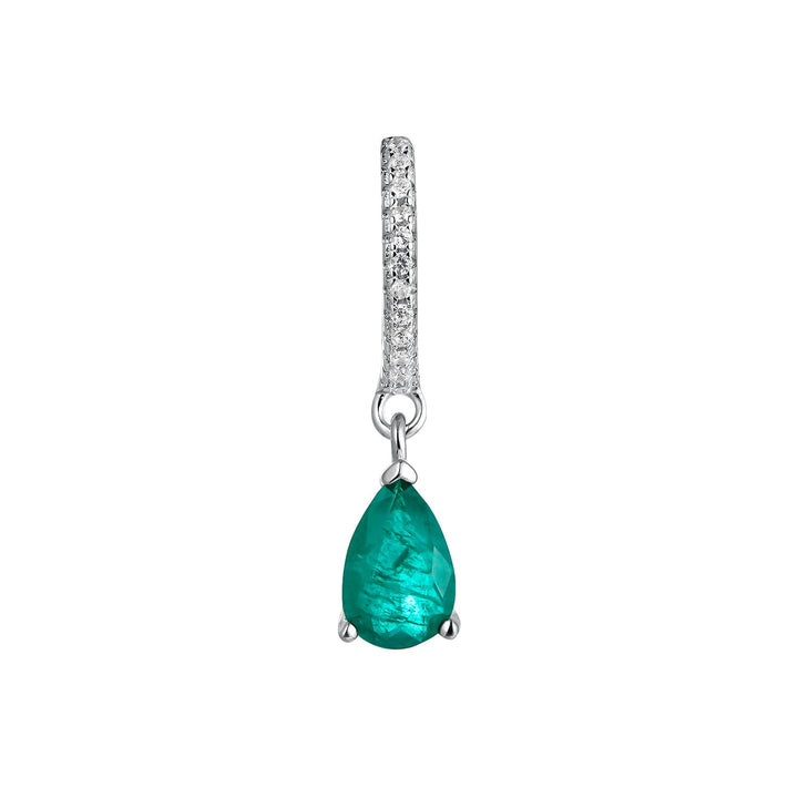 BLUE LAGOON HOOP PIERCING EARRING  