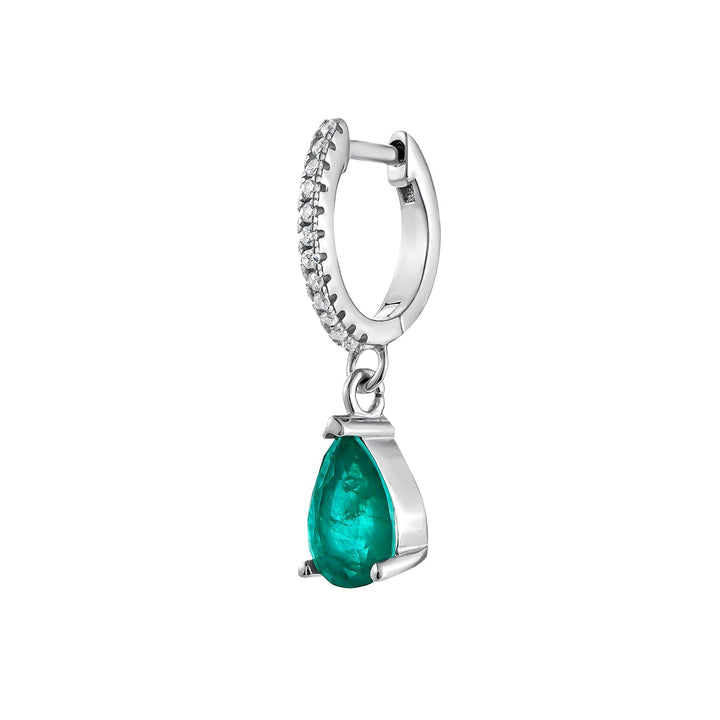 BLUE LAGOON HOOP PIERCING EARRING  