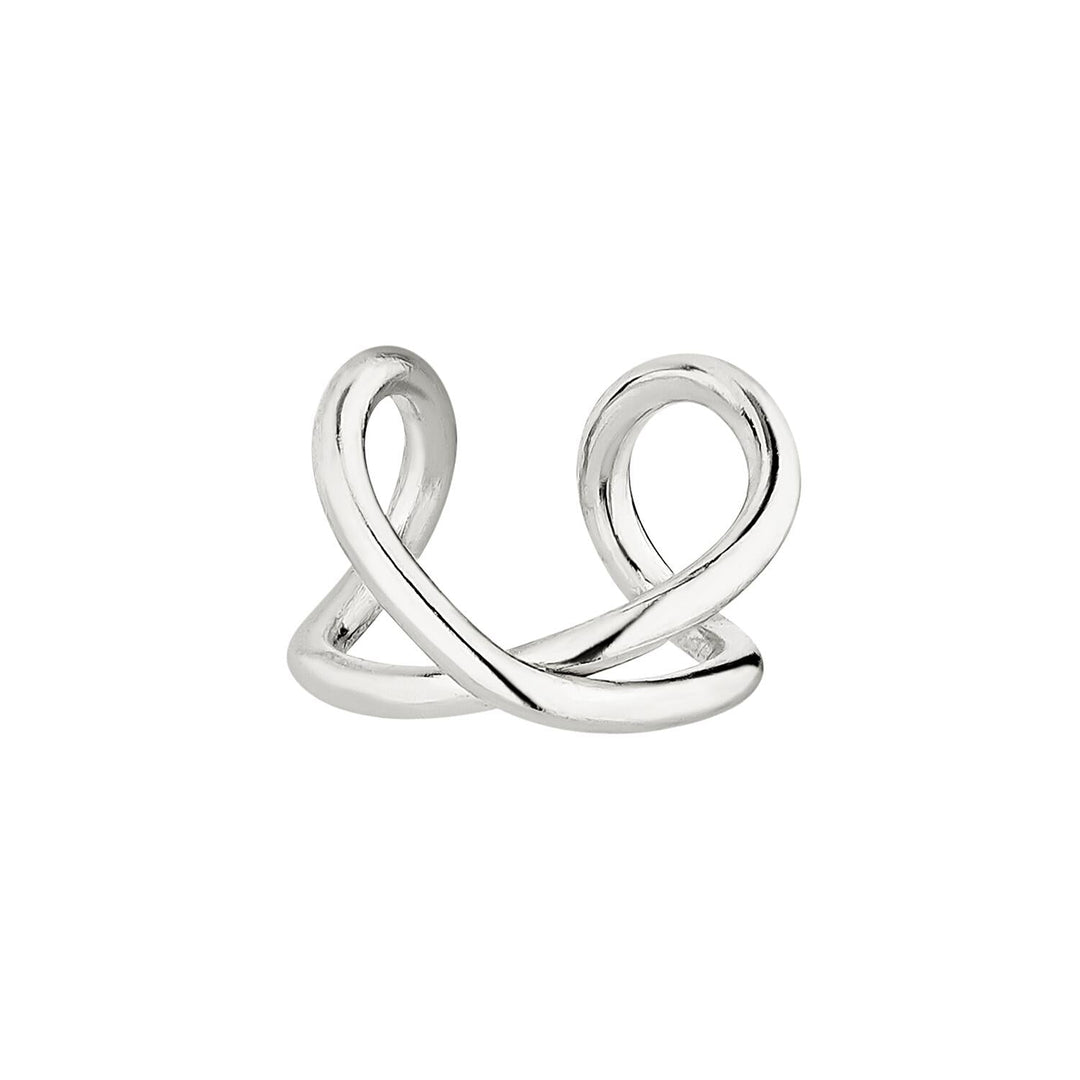 SILVER EGINA EAR CUFF  