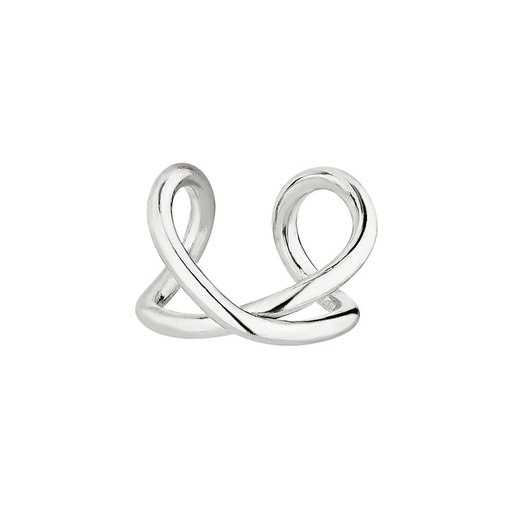 SILVER EGINA EAR CUFF  