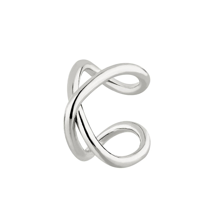 SILVER EGINA EAR CUFF  