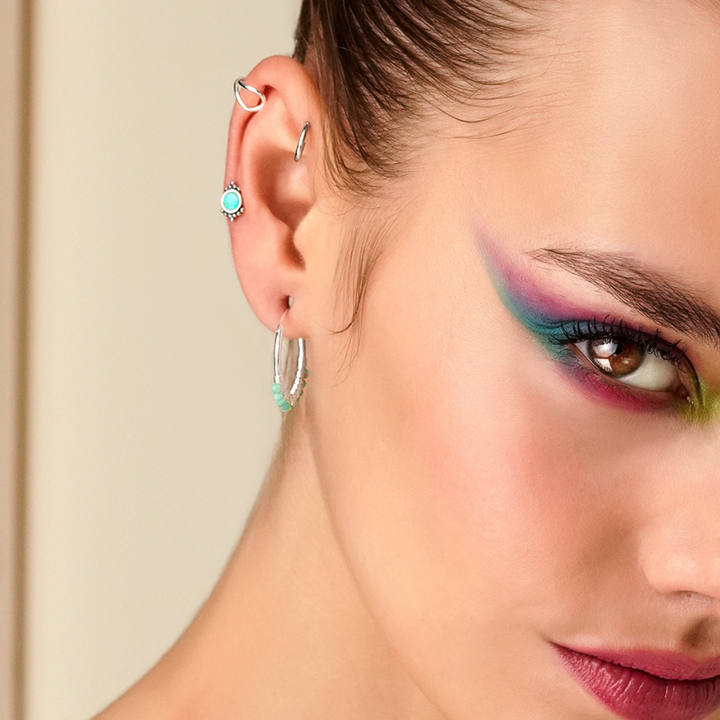 SILVER EGINA EAR CUFF  