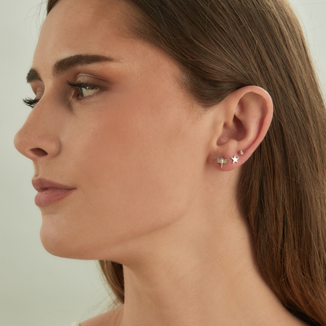 ZILVEREN PIERCING OORBEL ITACA