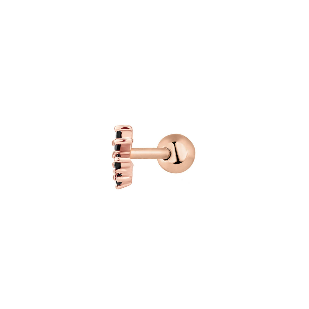 BRINCO PIERCING OURO ROSA SWEET BUZZ-TRÁGUS
