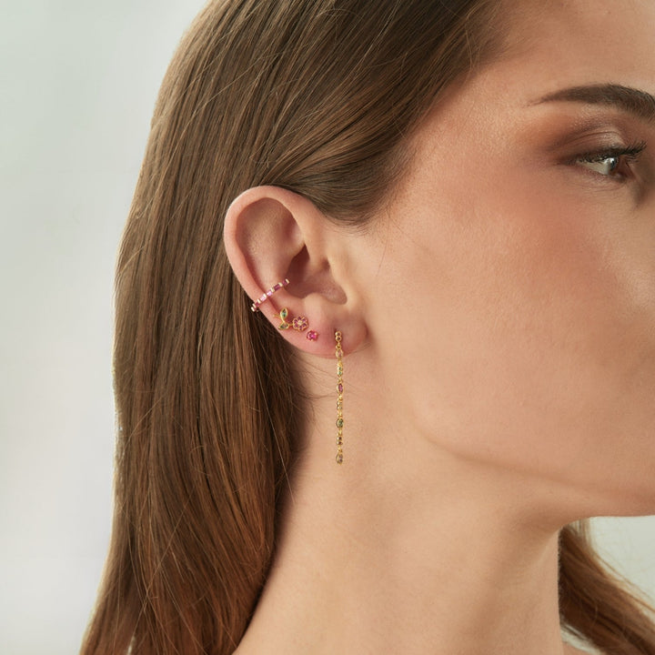 ORECCHINO PIERCING ORO GIALLO LUZ-TRAGUS