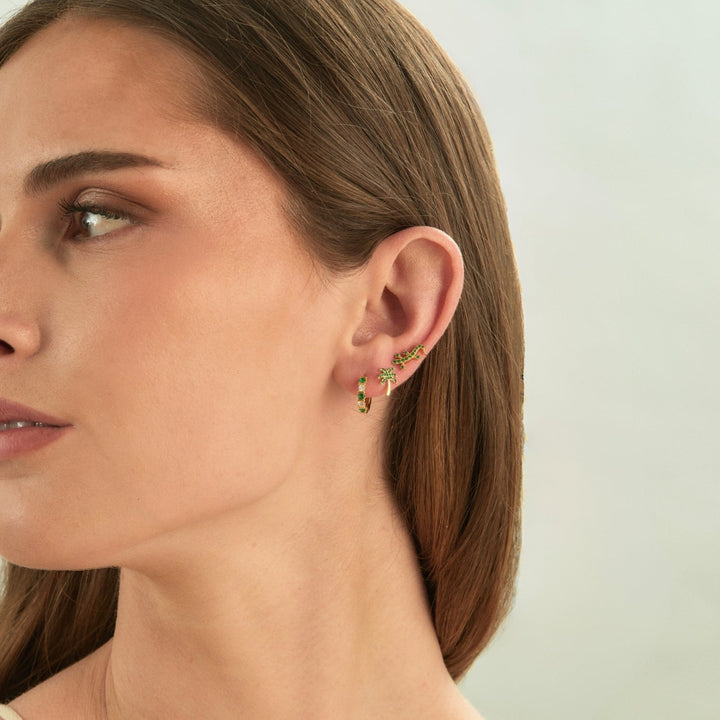 BRINCO PIERCING PALMIER