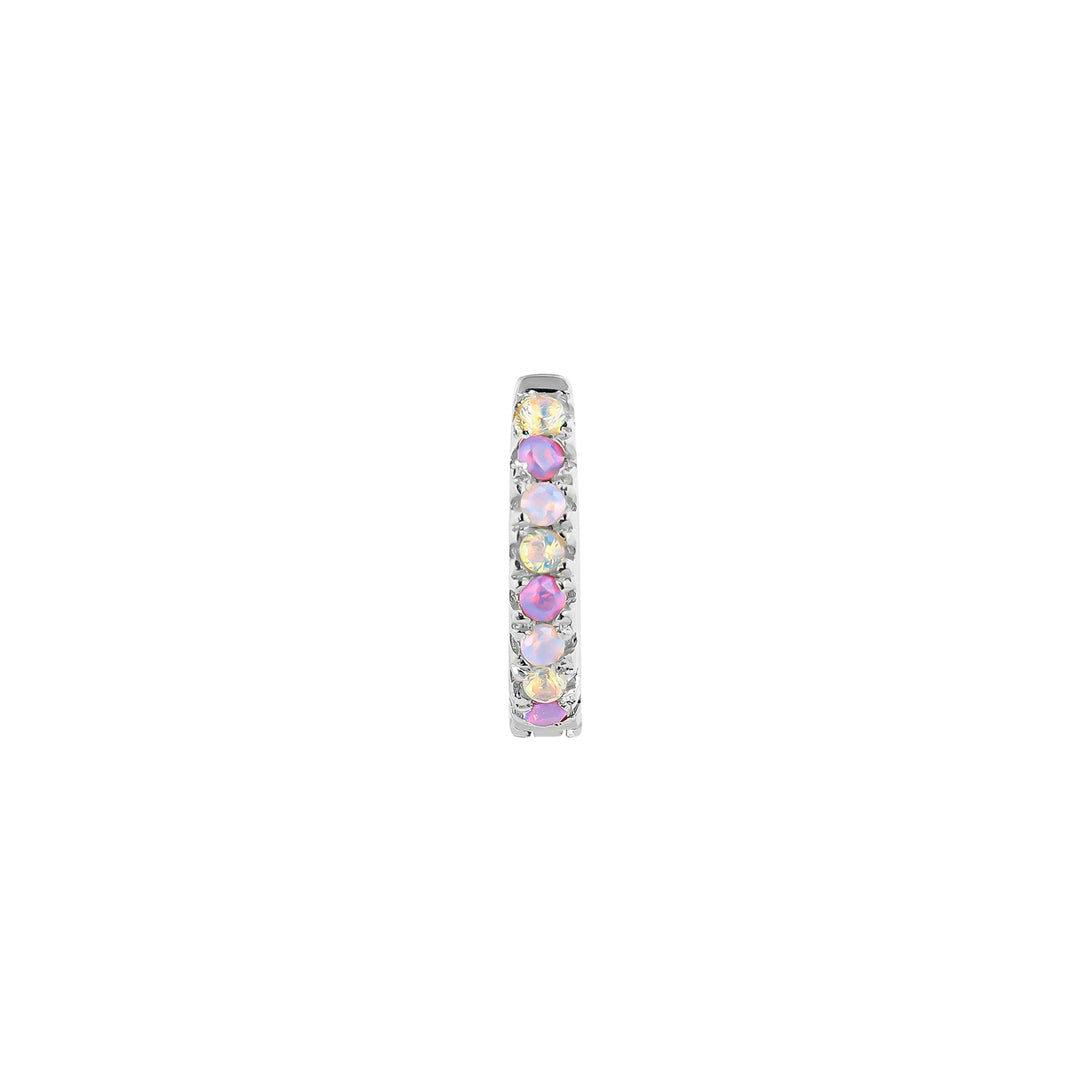 LILA ZILVEREN PIERCING OORRING SOPHIE