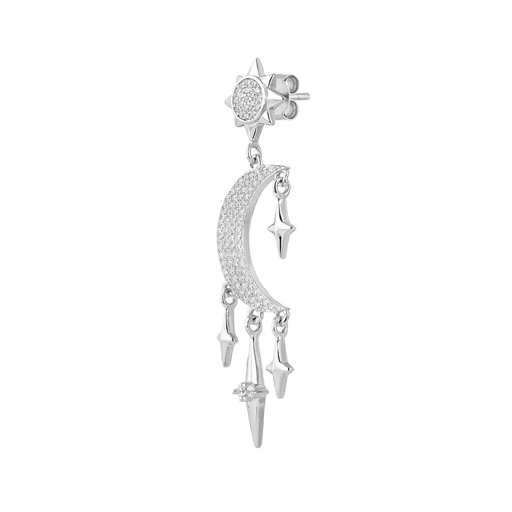 PENDIENTE PIERCING DE PLATA MYSTIQUE