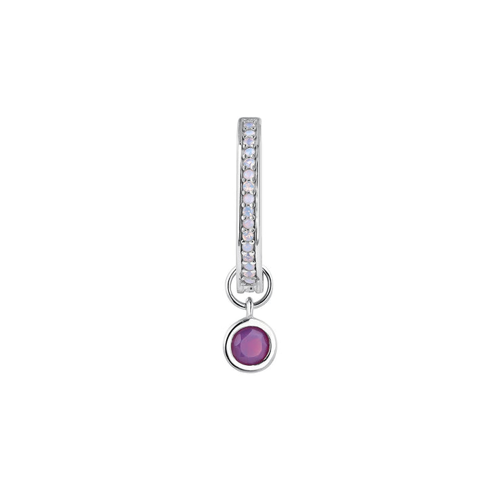 PIERCING OHRRING RING AUS SILBER NOMI