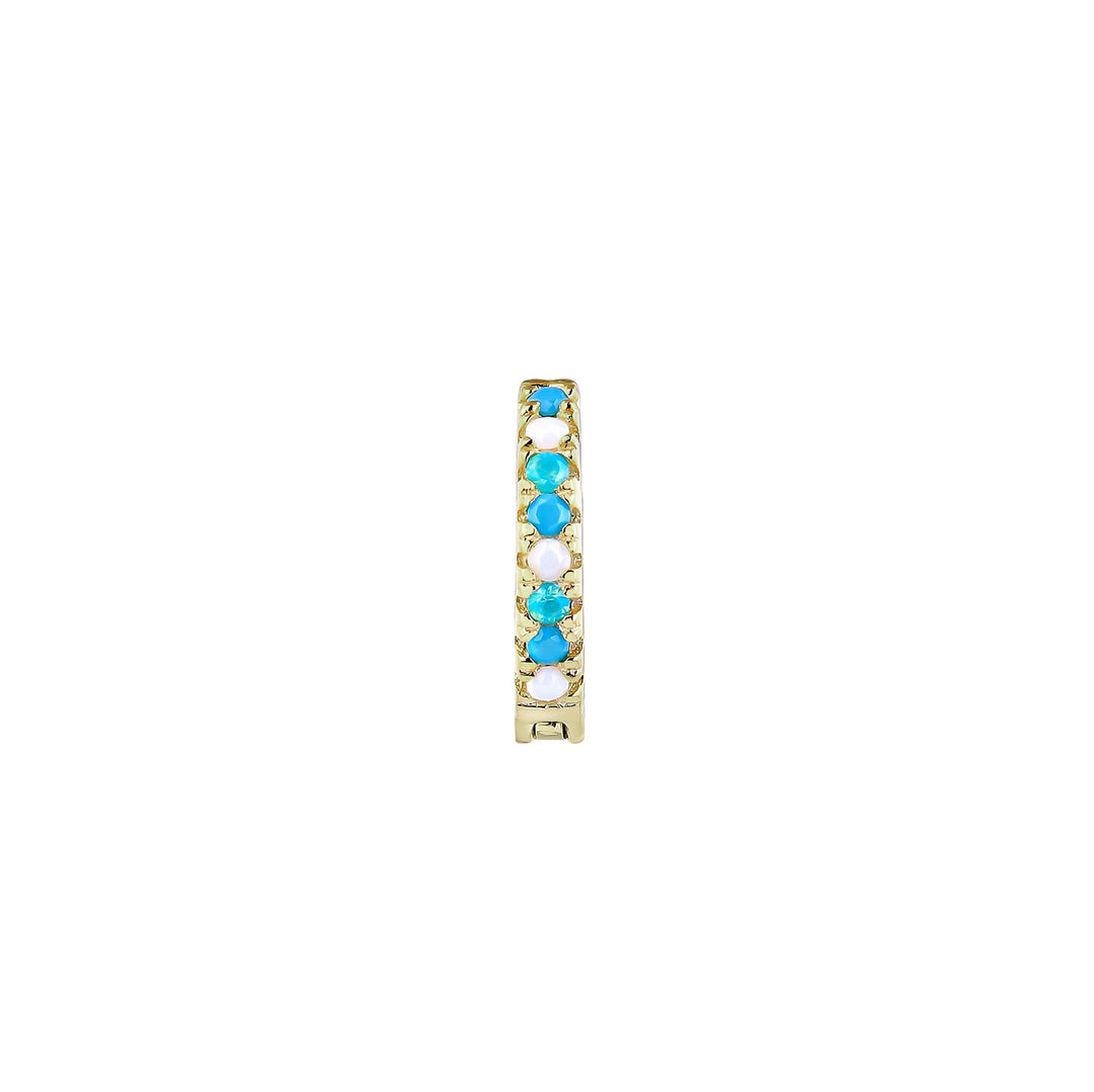 PIERCING OHRRING RING GELBGOLD ISSEY
