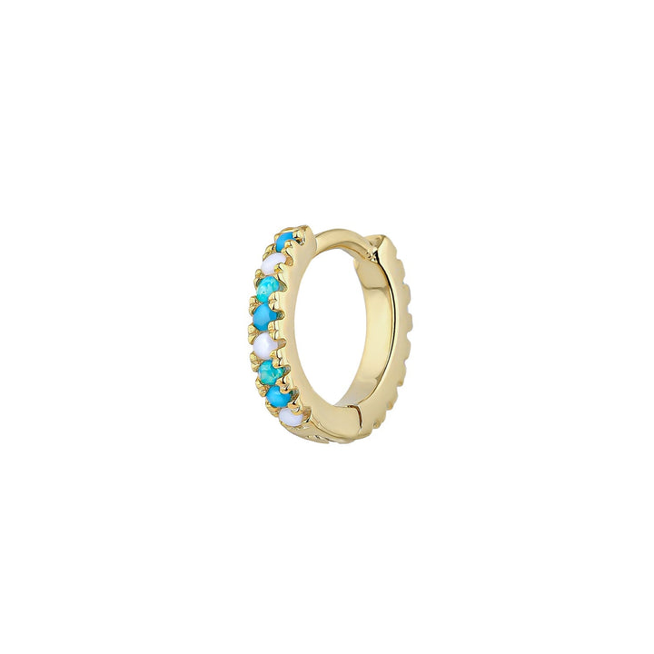PIERCING OHRRING RING GELBGOLD ISSEY