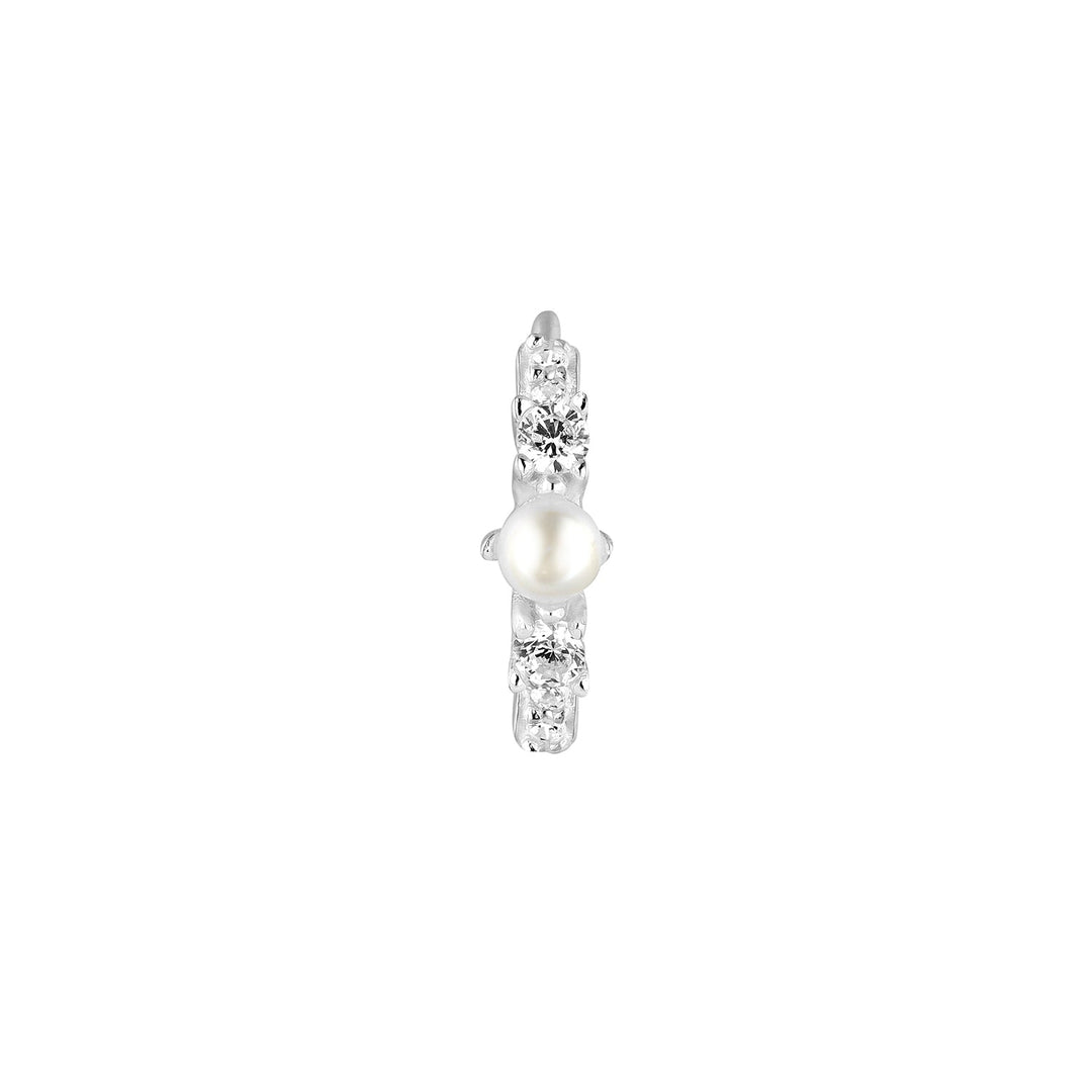 SILBER PIERCING OHRRING RING AKIRA