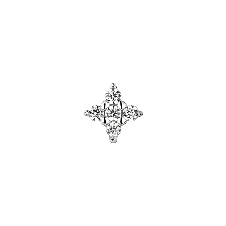 PENDIENTE PIERCING DE PLATA HOSHI