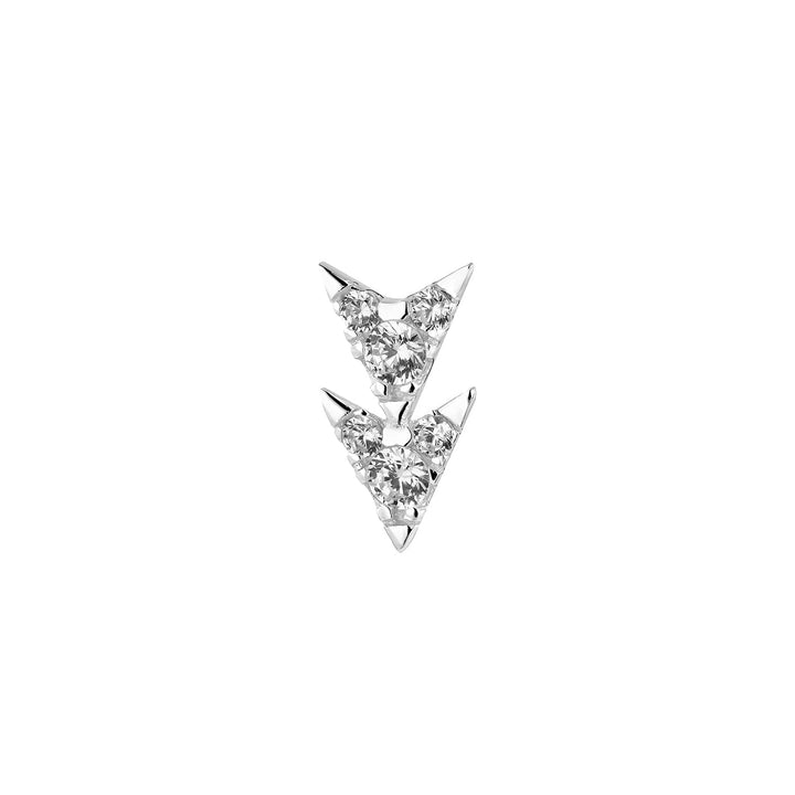 PENDIENTE PIERCING DE PLATA SURU