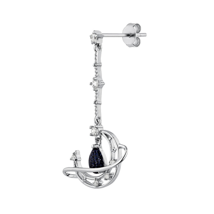 ORECCHINO PIERCING IN ARGENTO CANDY ORBIT