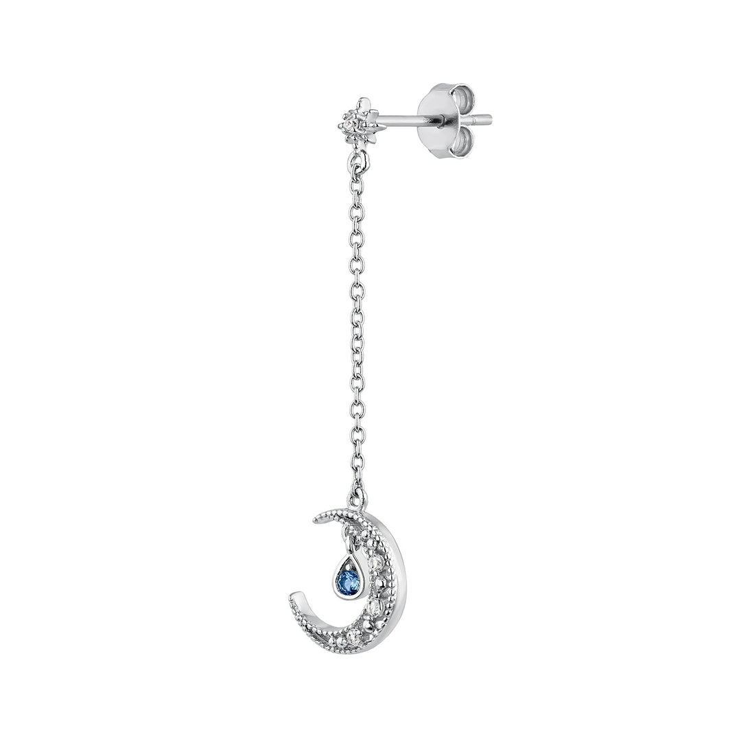 PENDIENTE PIERCING DE PLATA CANDY COTTON-MOON