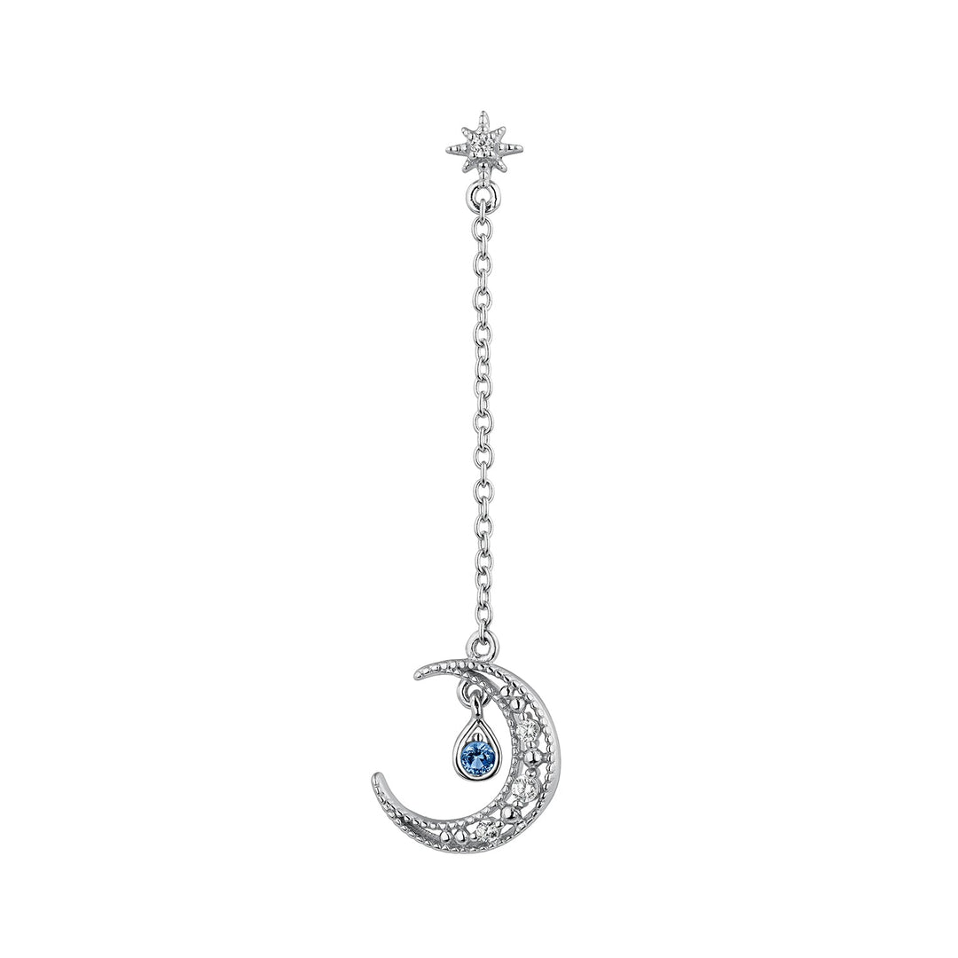 PENDIENTE PIERCING DE PLATA CANDY COTTON-MOON