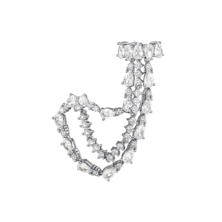PENDIENTE PIERCING MÚLTIPLE DE PLATA KYOMI