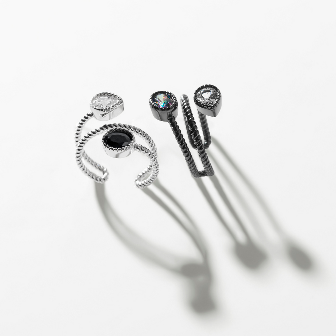 ZILVEREN EAR CUFF CATHARSIS POLIFORM