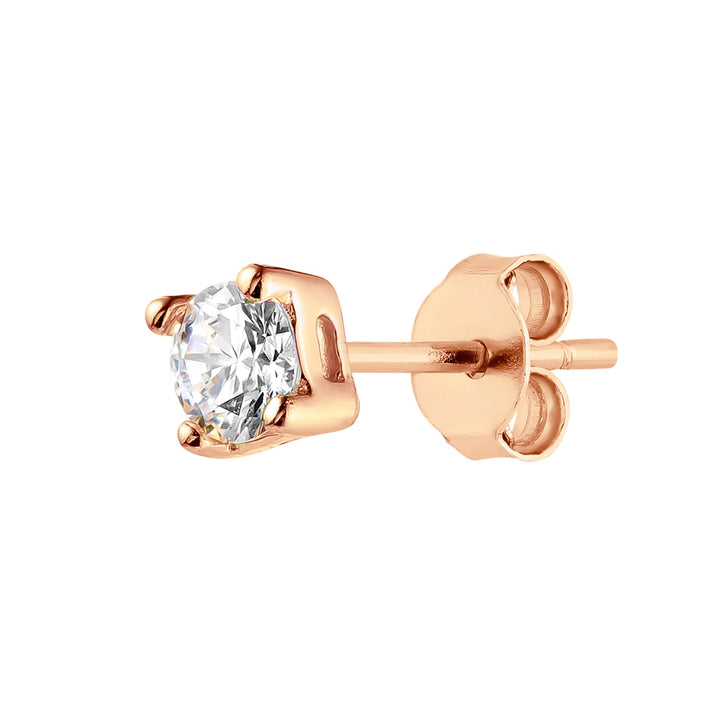 Piercing-Ohrring Roségold Luz