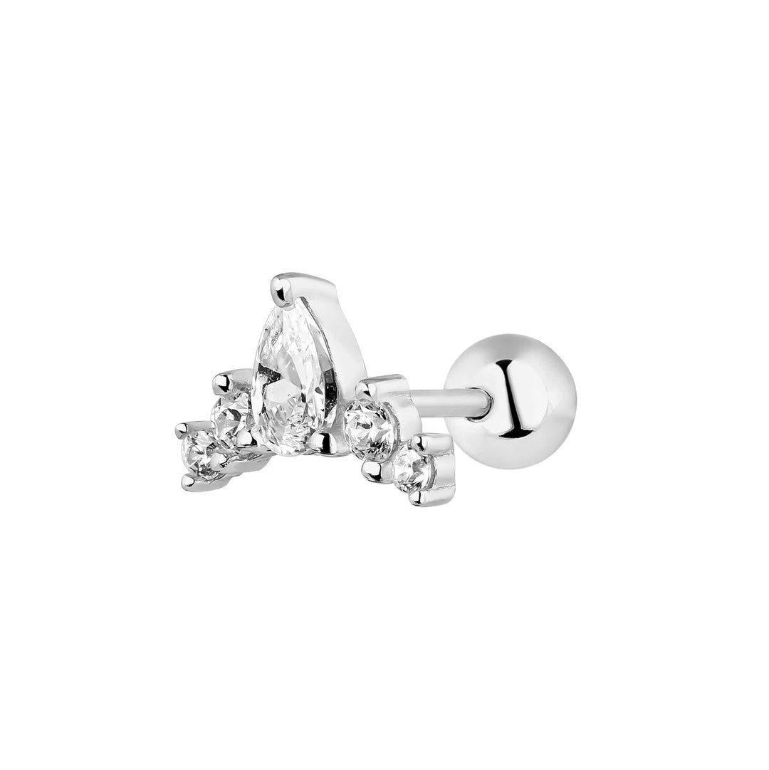 ORECCHINO PIERCING IN ARGENTO ALICE