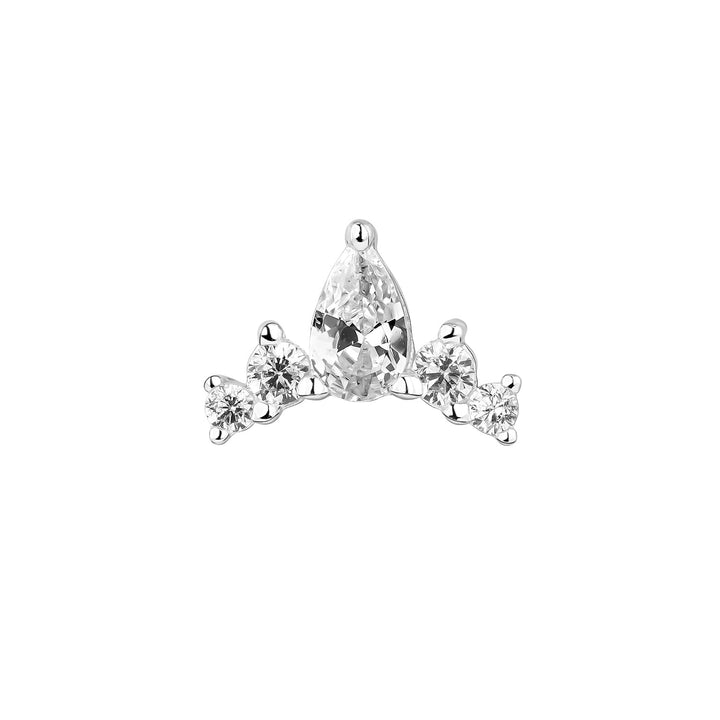 ORECCHINO PIERCING IN ARGENTO ALICE