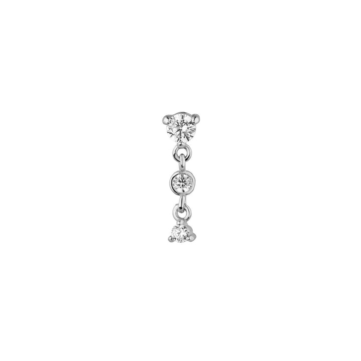 ORECCHINO PIERCING IN ARGENTO KAVYA DROP