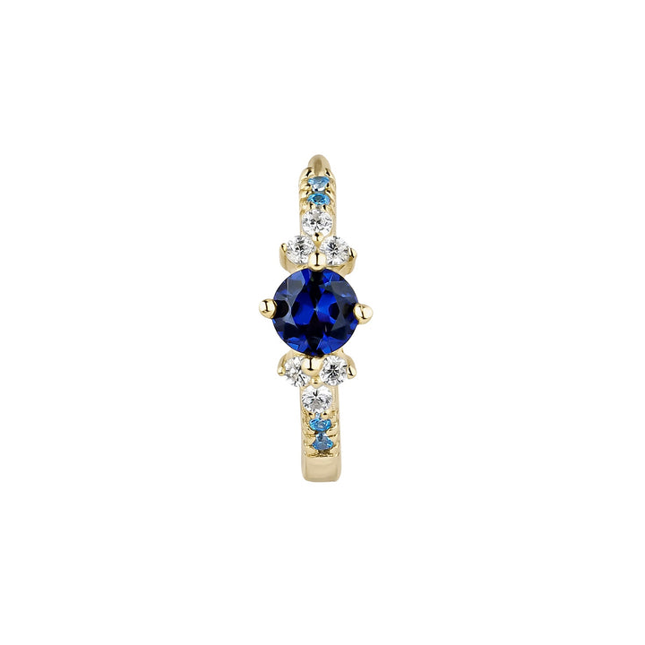 PIERCING OORBEL BLAUWE RING KEILA