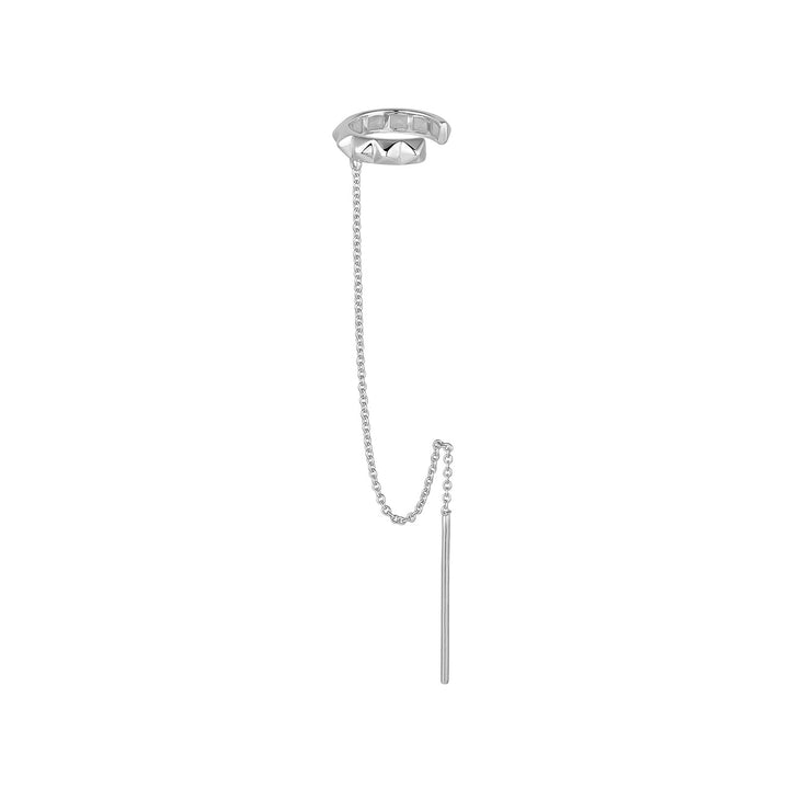ALISHA MULTIPLE SILVER PIERCING EARRING