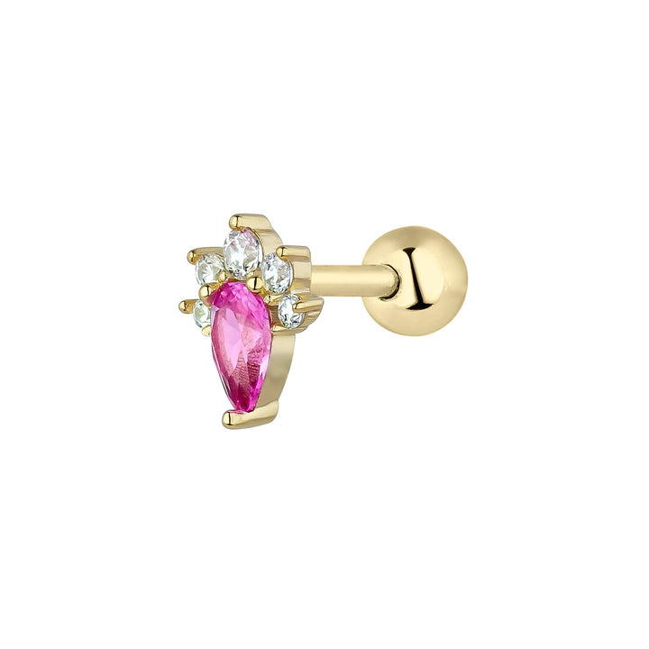PIERCING AUSKARS ROZĀ LOIDA