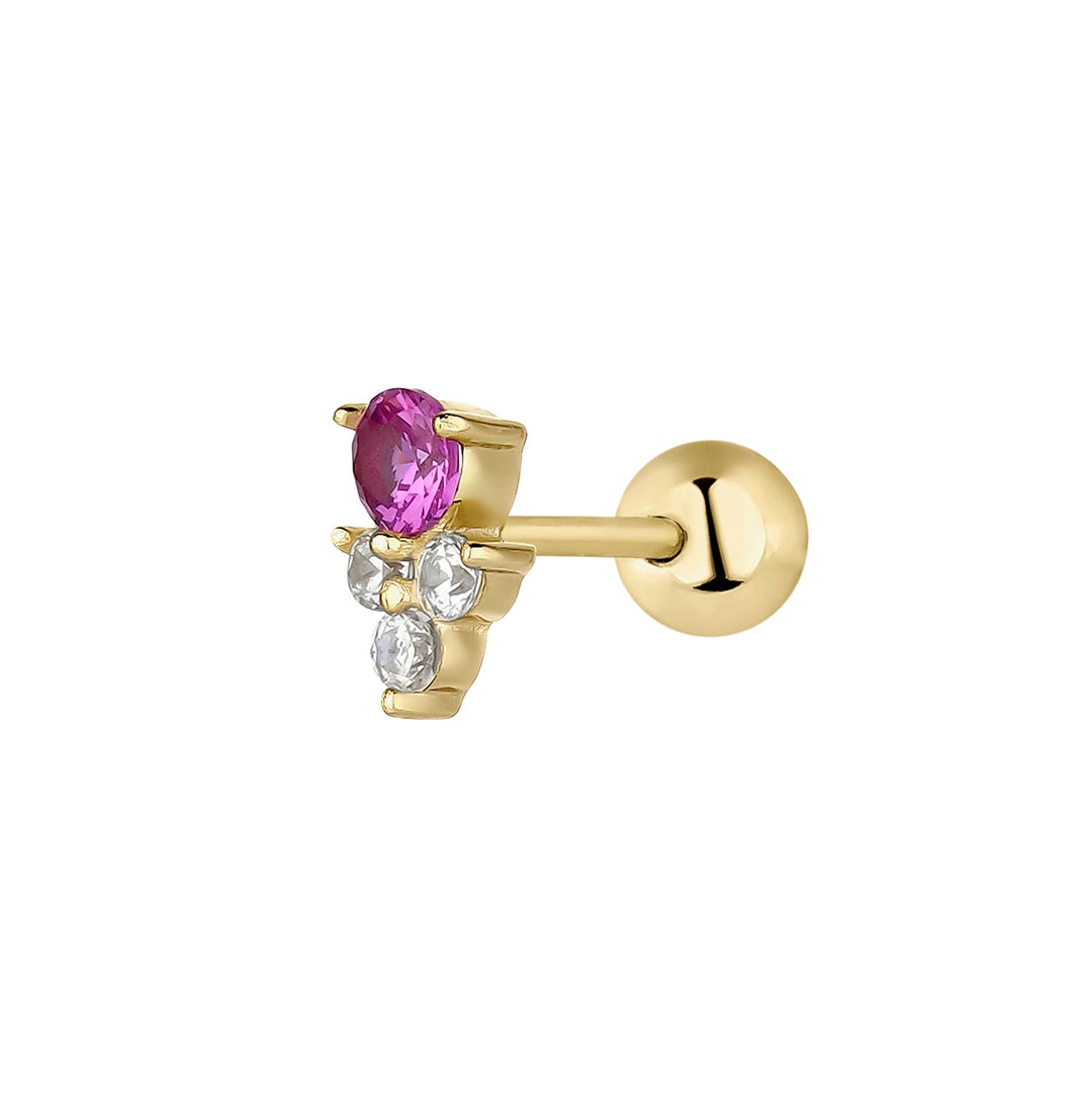 BRINCO PIERCING ROSA ZAIR