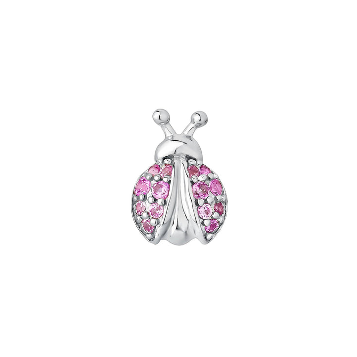 PENDIENTE PIERCING DE PLATA COCCINELLE