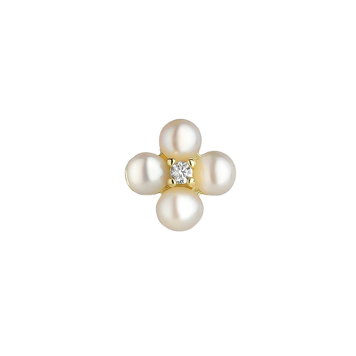 BRINCO PIERCING FLEUR-PERLE