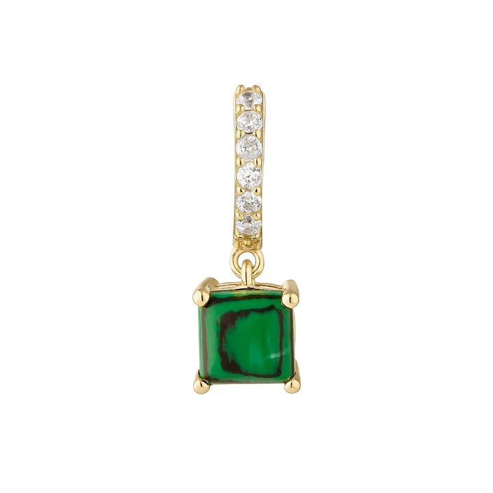 LAVANYA PIERCE RING GRÜN